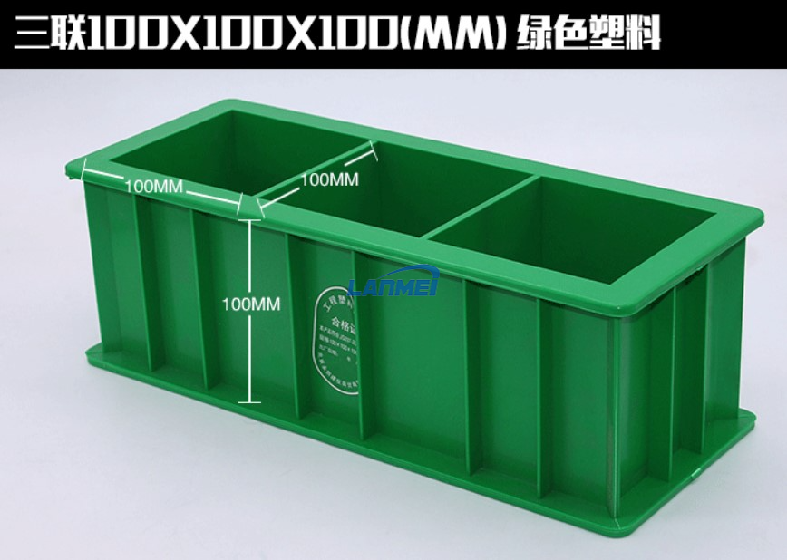 Morta di cemento in cemento in cemento ABS Plastica in plastica a tre gang stampo