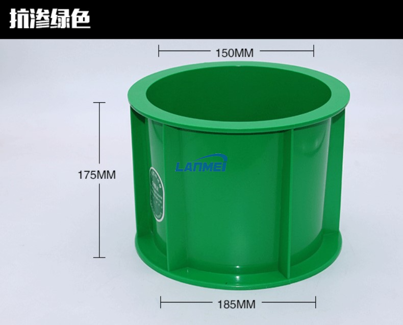 Stampo per cubo in calcestruzzo di plastica