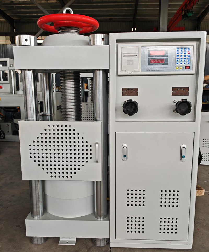 Macchina da stampa in cemento 2000kn per test di laboratorio