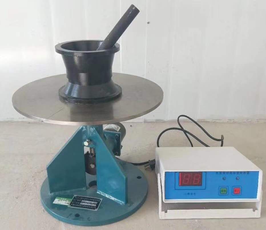 Tabella del flusso manuale in ghisa per test di coerenza del mortaio
