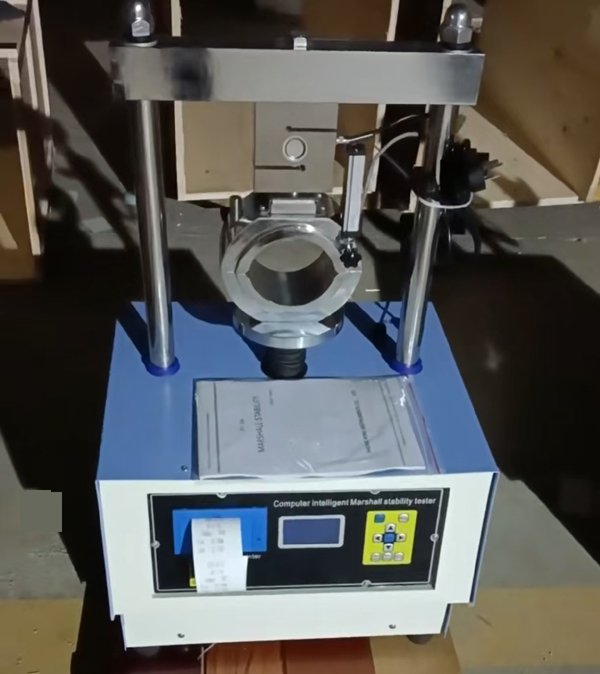 Tester di stabilità marschel controllato da computer in asfalto