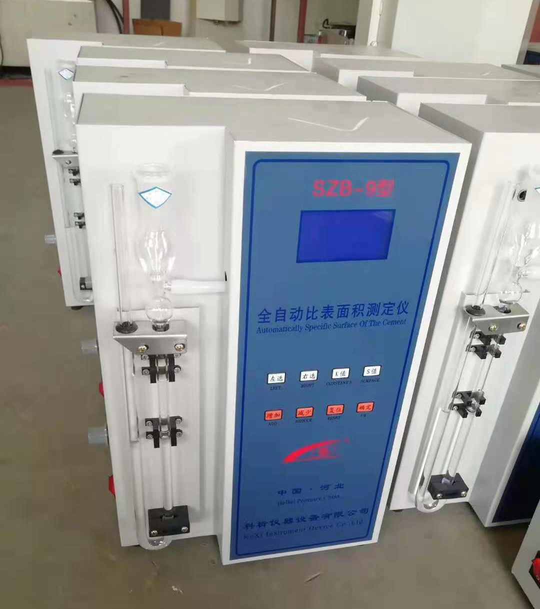 Apparato di permeabilità Tutto’aria di Blaine automatica