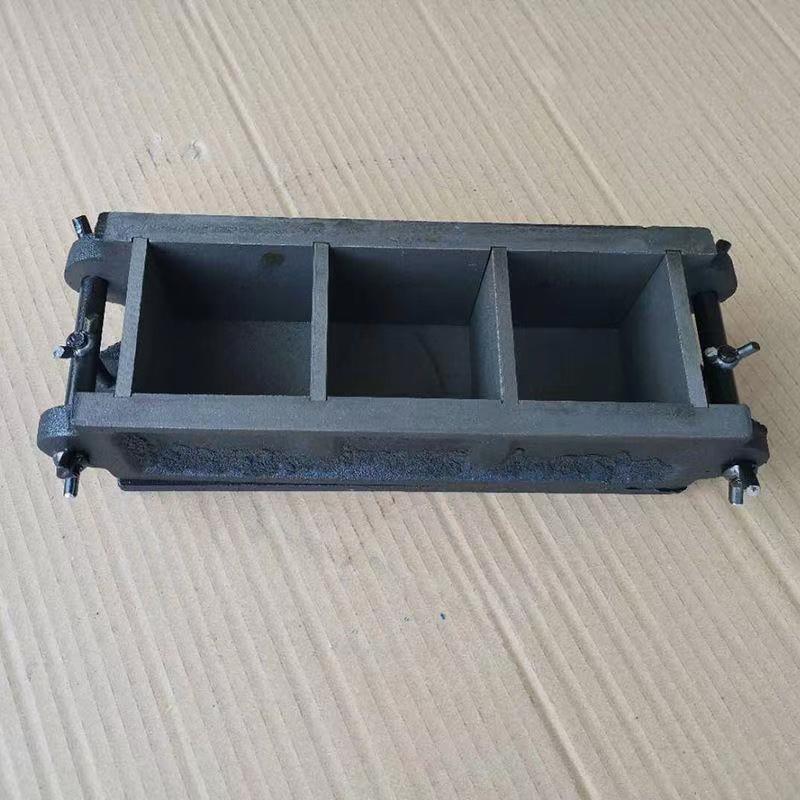 Cemento da 100 mm a tre gang casting tronco di prova del cubo
