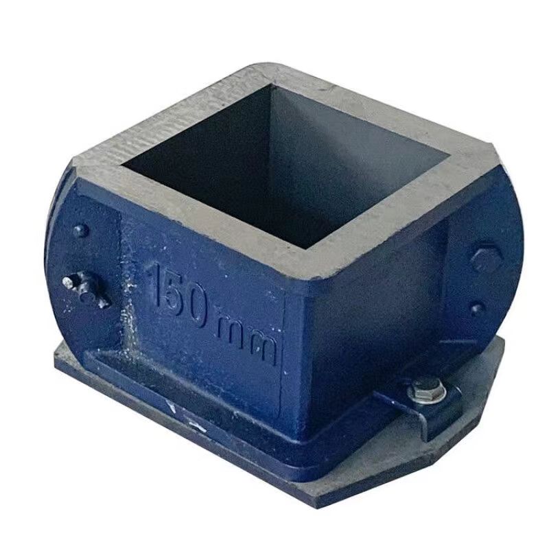 Stampo cubo in cemento da 150 mm in ghisa in ghisa