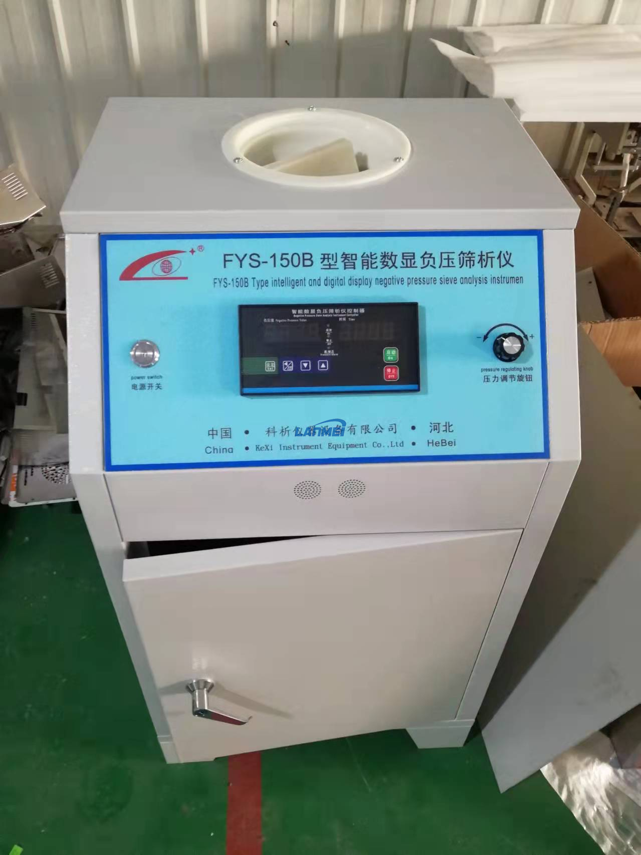Apparato di test di finezza del cemento
