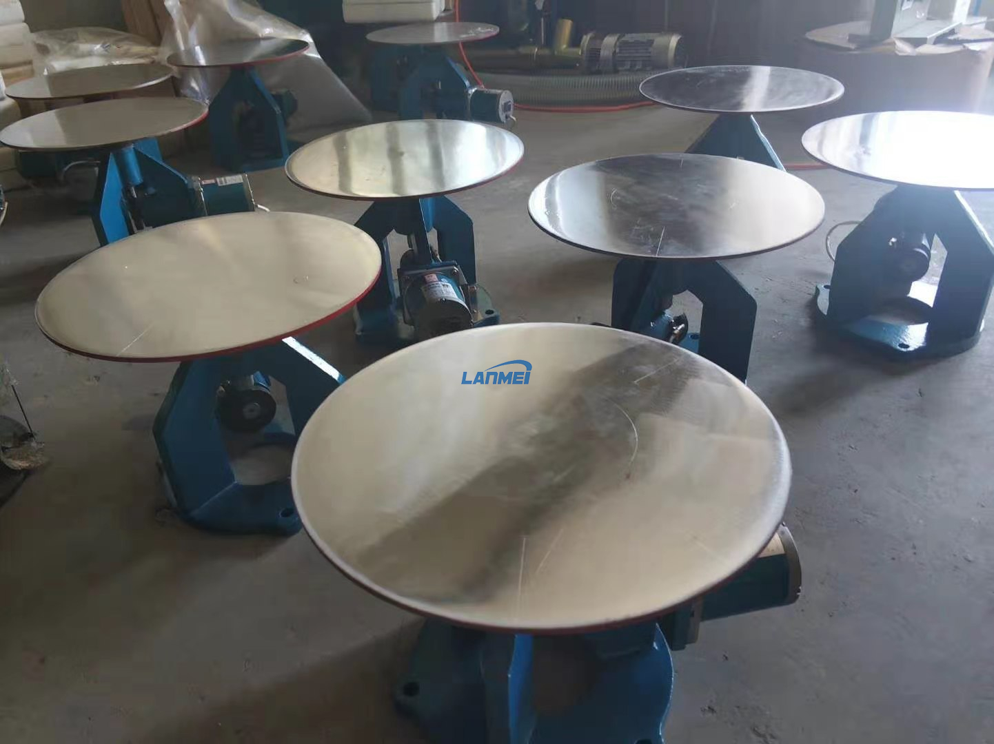 Tabella di flusso motorizzato per mortaio di cemento