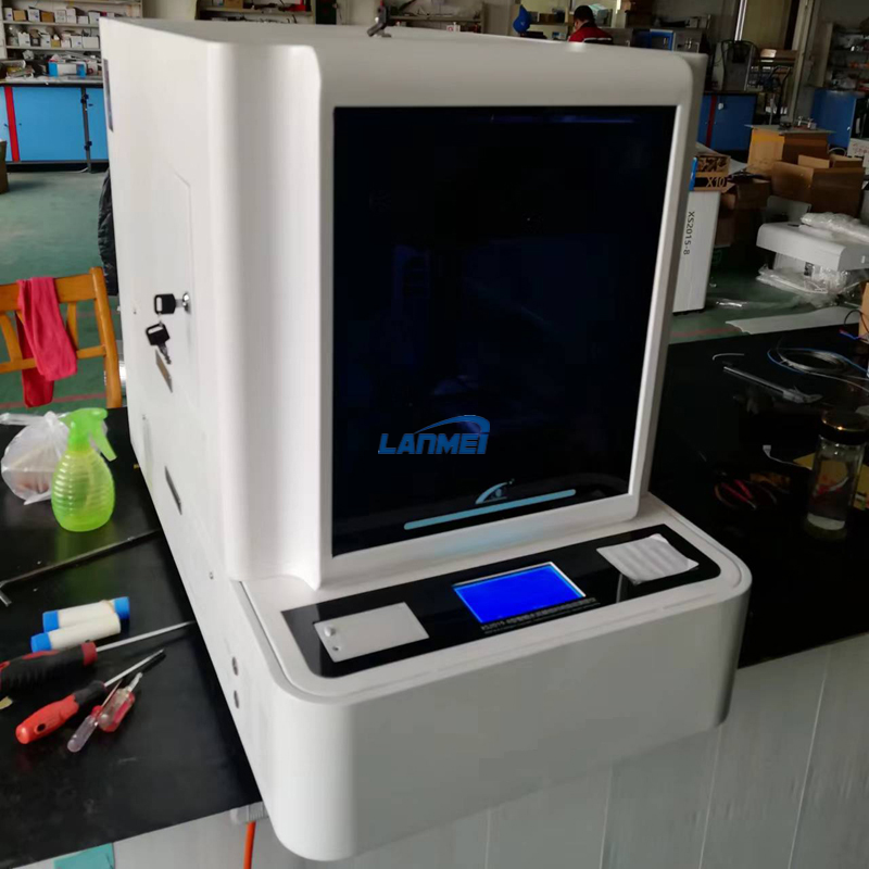 Apparato di Nego Vicat controllato da computer