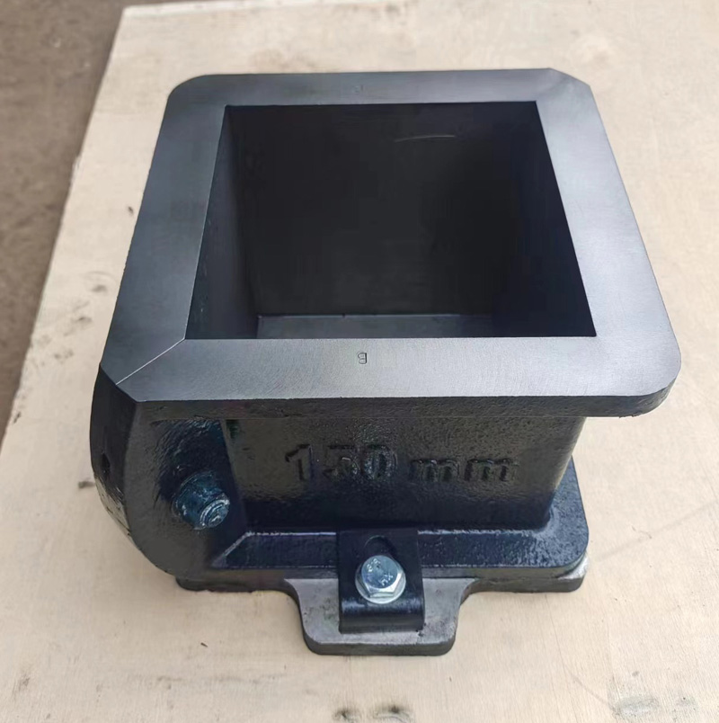 Cemento 150x150x150 stampo cubo in ghisa