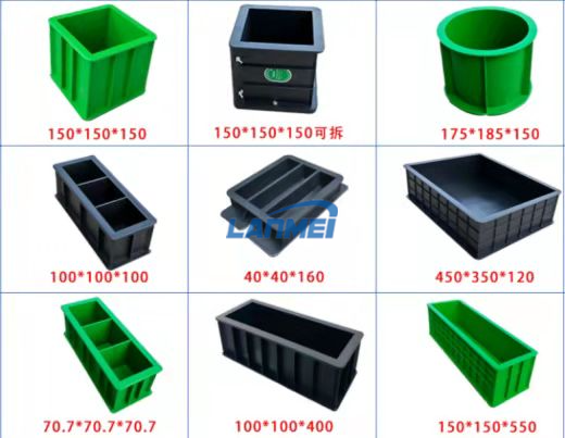 Stampo per cubo di plastica per cemento