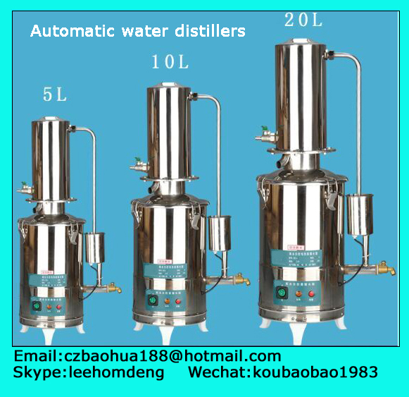 Distillatore di acqua di riscaldamento elettrico in acciaio inossidabile inossidabile 20L 10L 5L