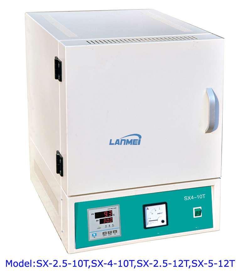 Laboratorio di tipo forno a muffi integrato tipo 1200 C. Furnace