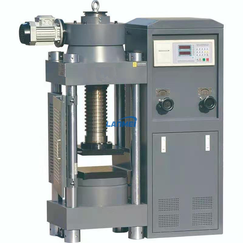Macchina per test di resistenza a compressione manuale manuale 200ton