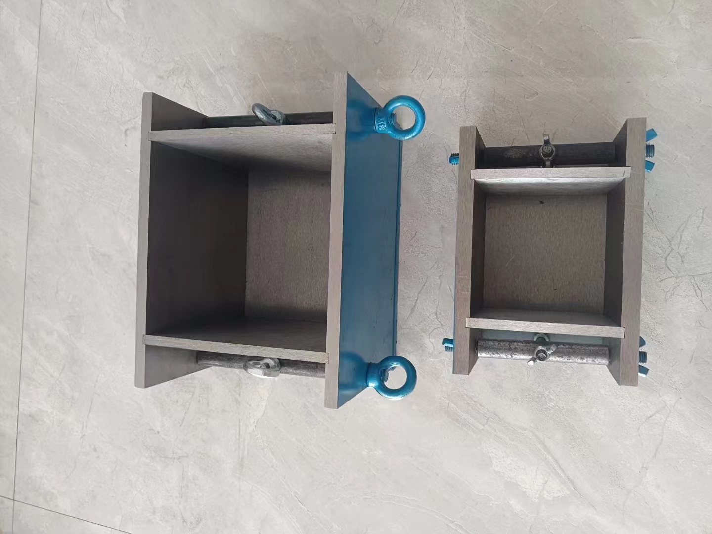 Alta resistenza 150x150mm 70x70mm Morta di cemento stampo cubo