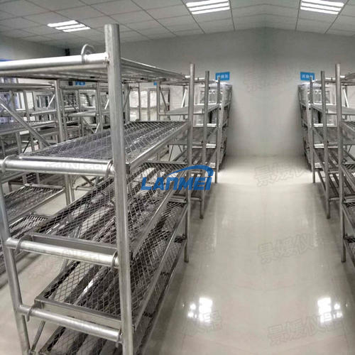 Scaffale a blocchi di prova per la sala di indurimento
