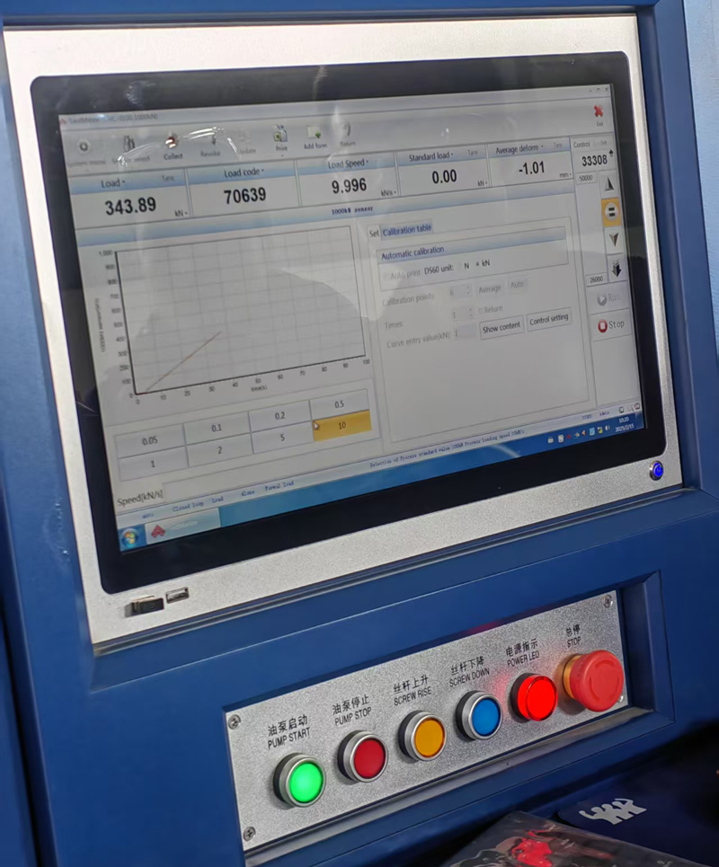 Macchina per test universale idraulico