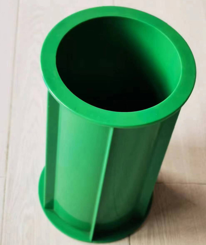 Cubo cilindro in acciaio in plastica 150300 mm
