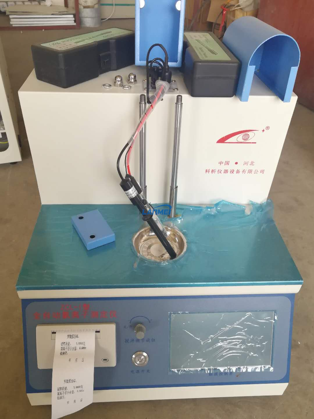 contatore ionico di cloro automatico
