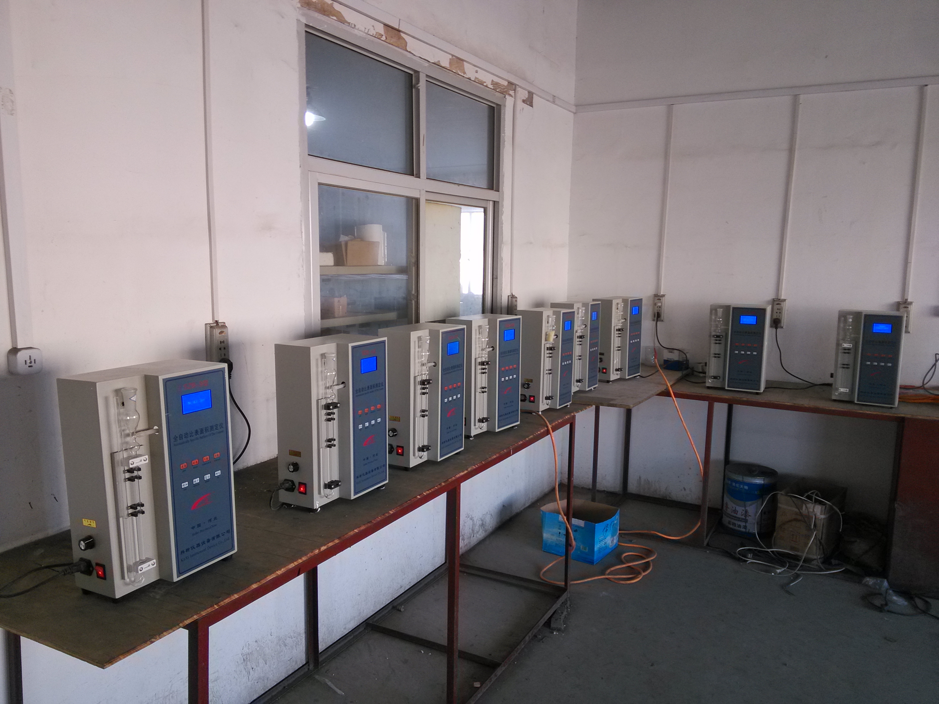 Apparato di test di permeabilità Tutto’aria di Blaine