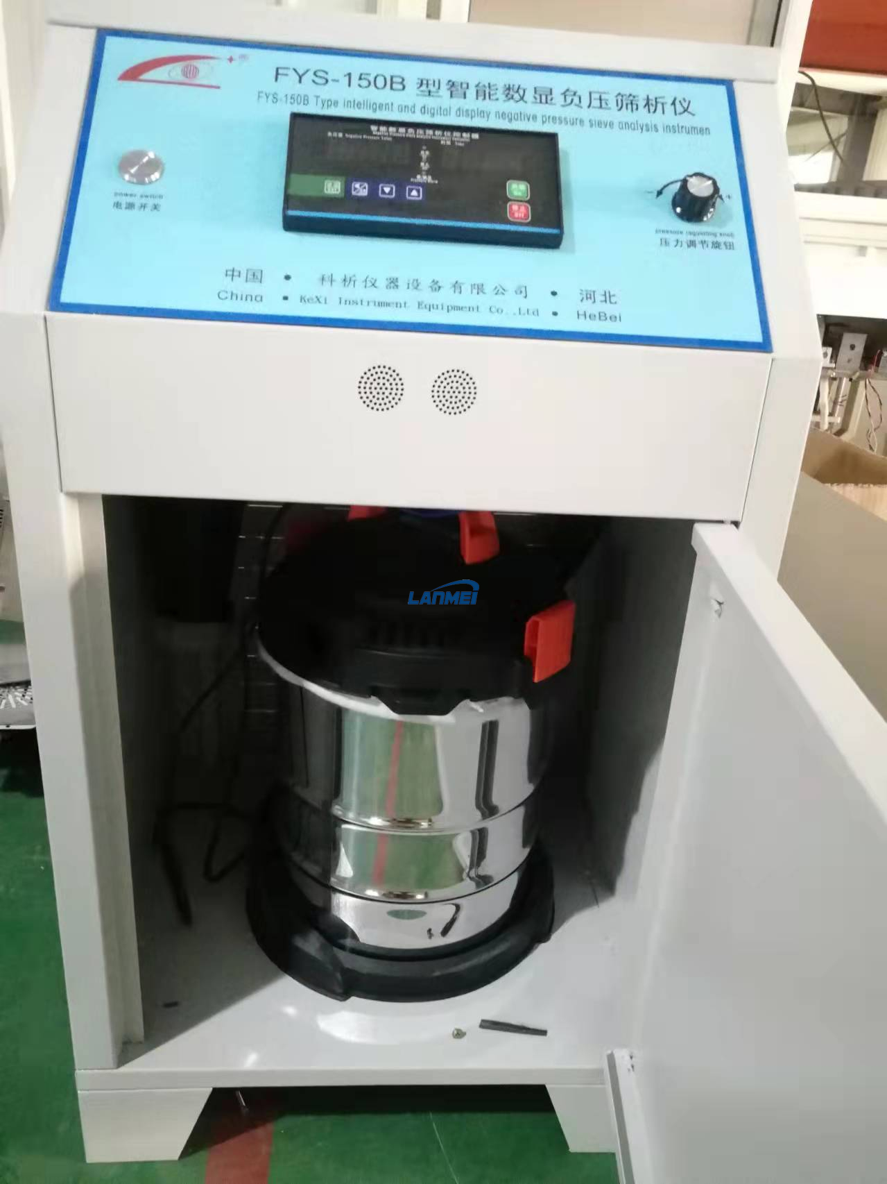 Apparato di test di cemento
