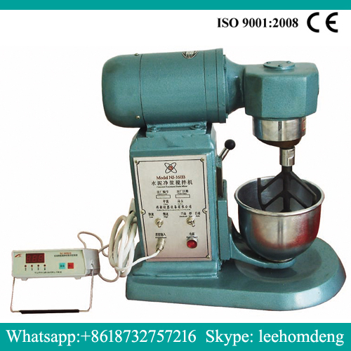Mixer in pasta di cemento