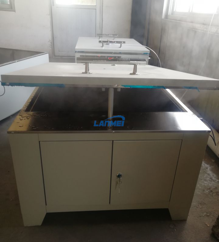 scatola di cura del vapore in cemento