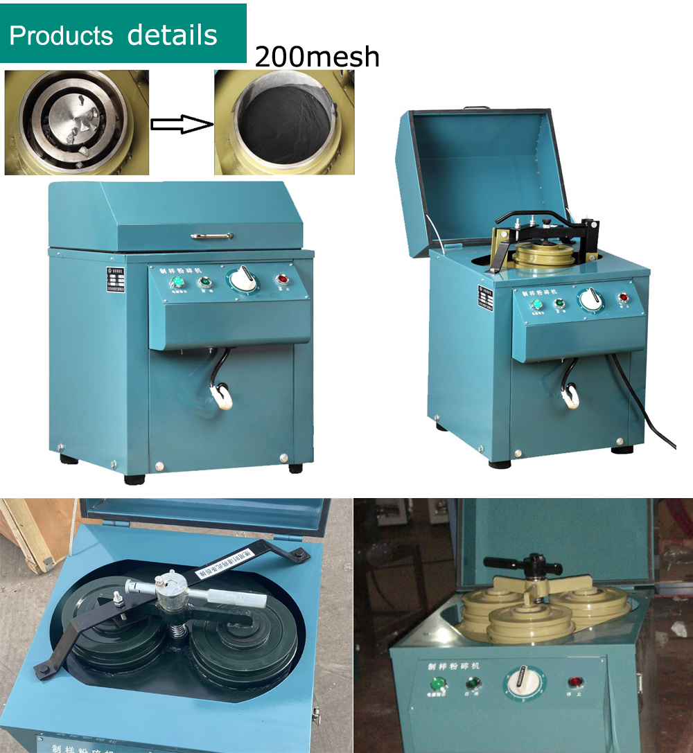Pulverizzatore campione del minerale di laboratorio