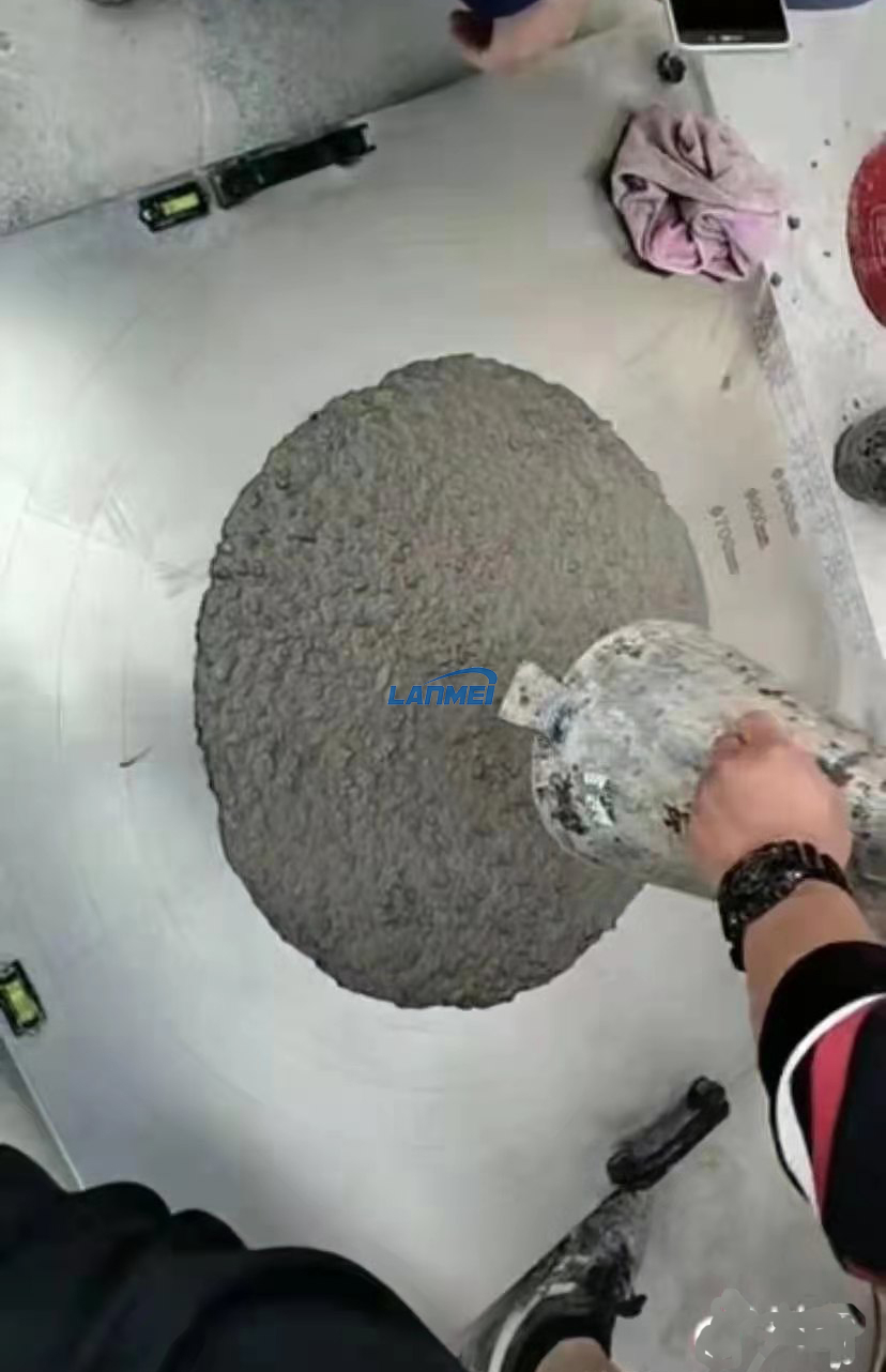 Piastra di crollo in cemento